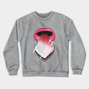 A Sharp Tongue Crewneck Sweatshirt